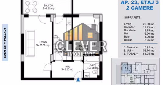 Apartament Titan