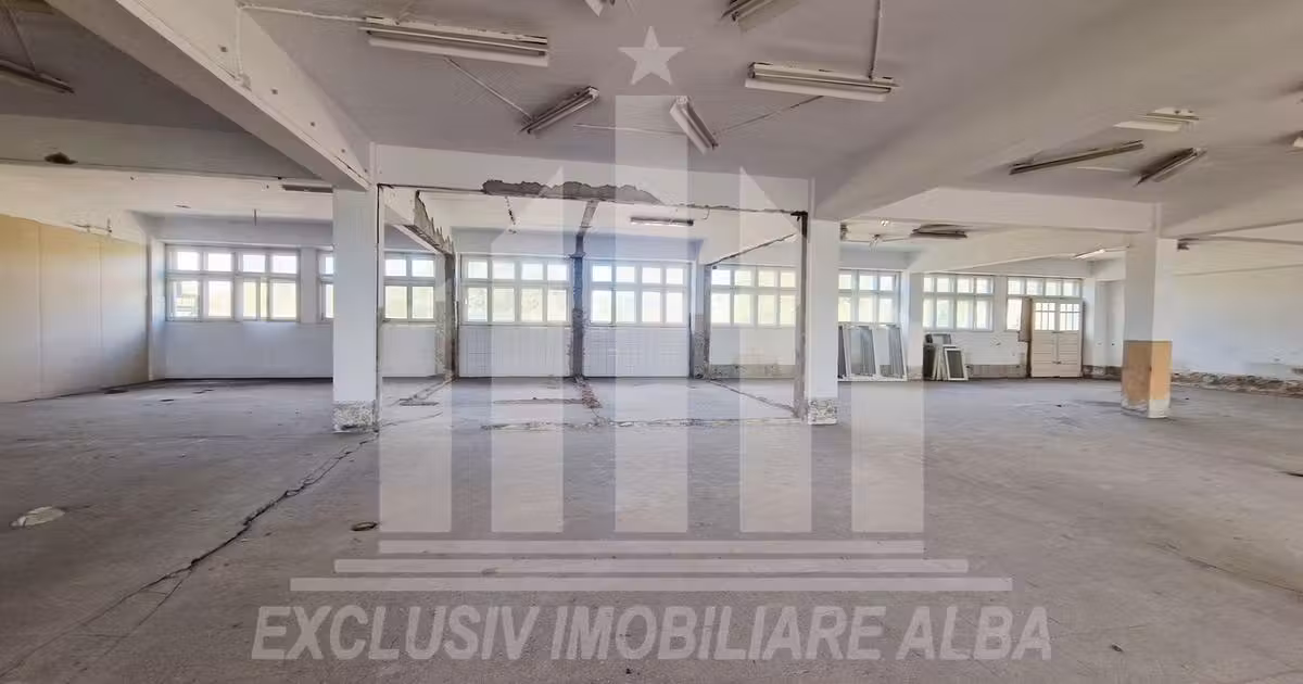 Spațiu industrial de vânzare în zona Bărăbanț, Alba Iulia
