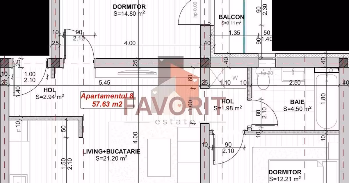 Apartament de vânzare cu 3 camere în zona Braytim, Timișoara
