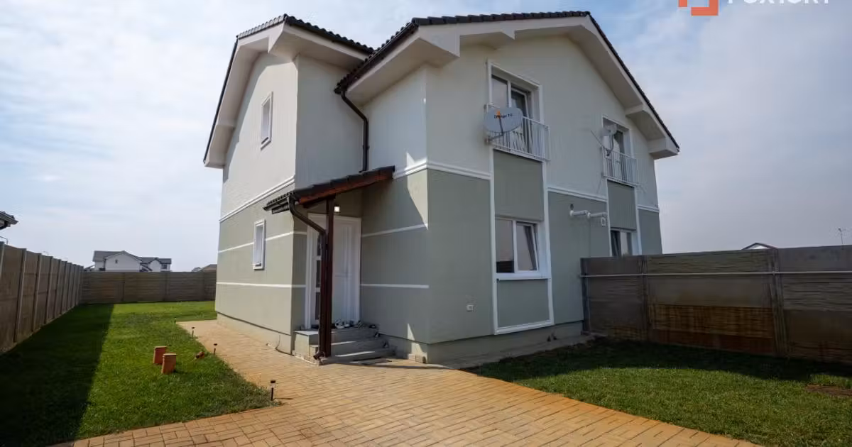 Duplex de vânzare cu 3 camere, mobilat în Moșnița Veche