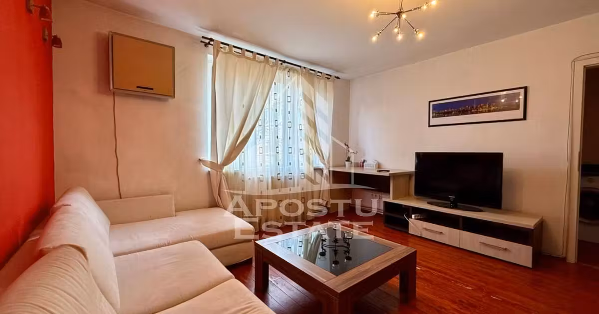 Apartament de vânzare cu 2 camere, mobilat în zona Ultracentral, Timișoara