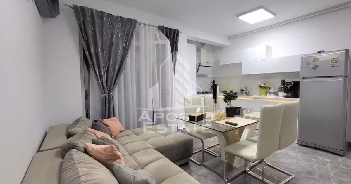 Apartament de vânzare cu 3 camere, mobilat în Dumbrăvița