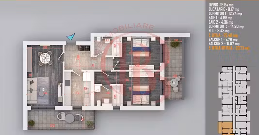 Apartament Titan