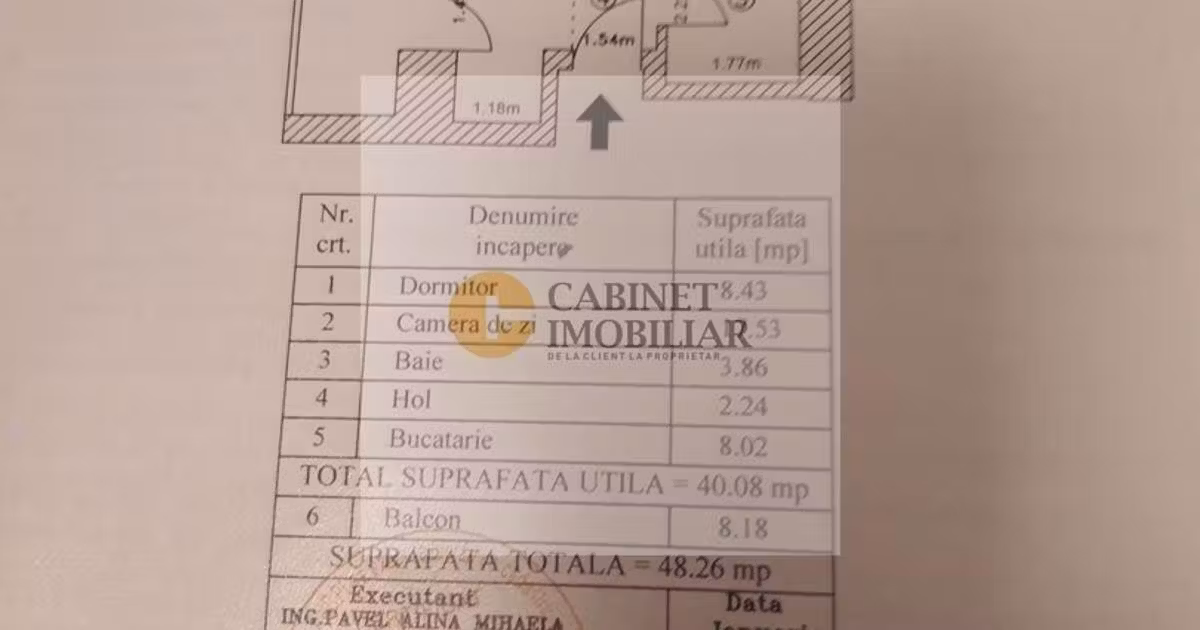 Apartament de vânzare cu 2 camere în zona Politehnica, Sector 6