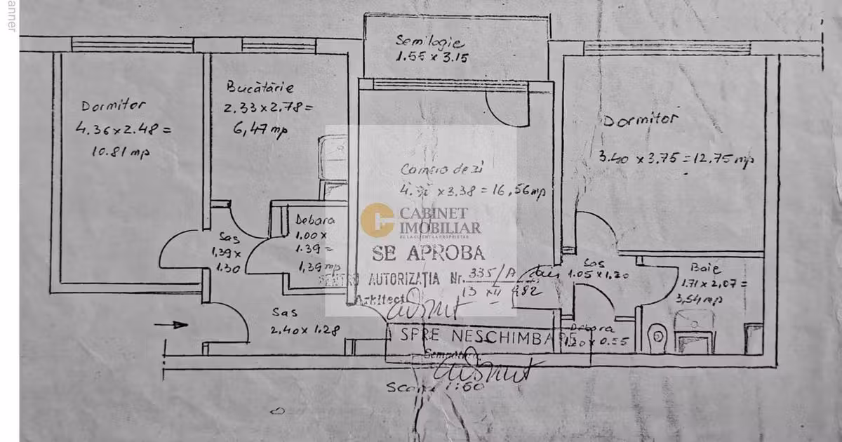Apartament de vânzare cu 3 camere în zona Apusului, Sector 6