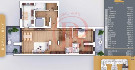 Apartament Titan