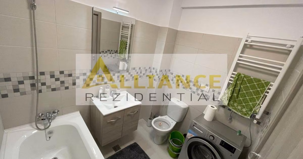 Apartament de vânzare cu 2 camere, mobilat în Popești-Leordeni