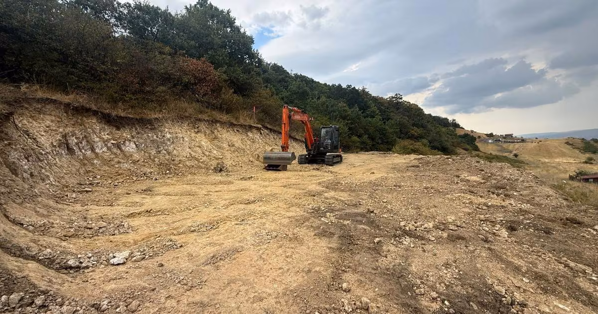 Teren Construcții extravilan de vânzare de 1200 mp, în Popești