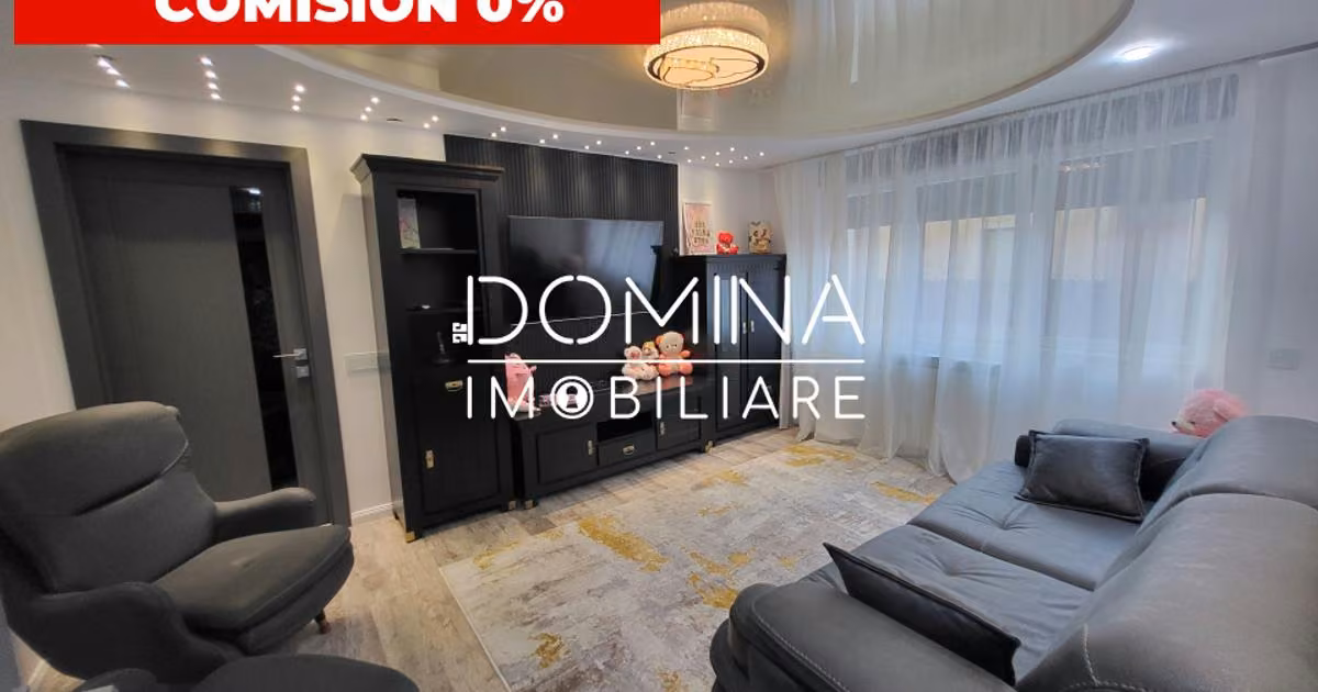 Apartament de vânzare cu 3 camere, mobilat în zona Sud-Est, Târgu Jiu