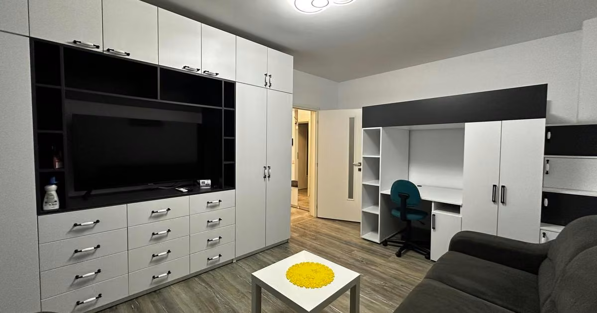 Apartament de vânzare cu 2 camere, mobilat în Dobroești