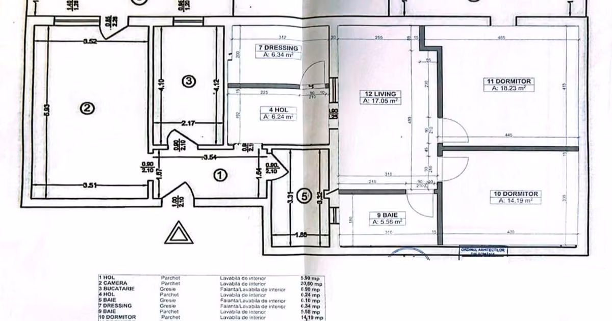 Apartament de vânzare cu 5 camere în Dobroești