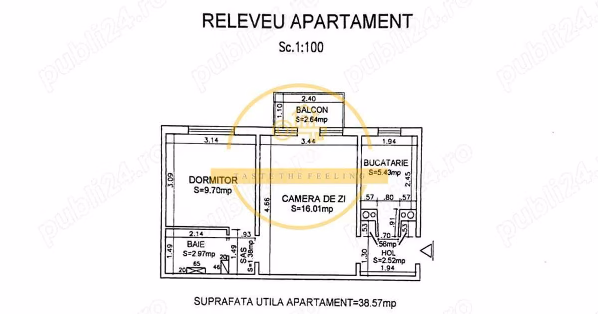 Apartament de vânzare cu 2 camere, mobilat în zona Păcurari, Iași