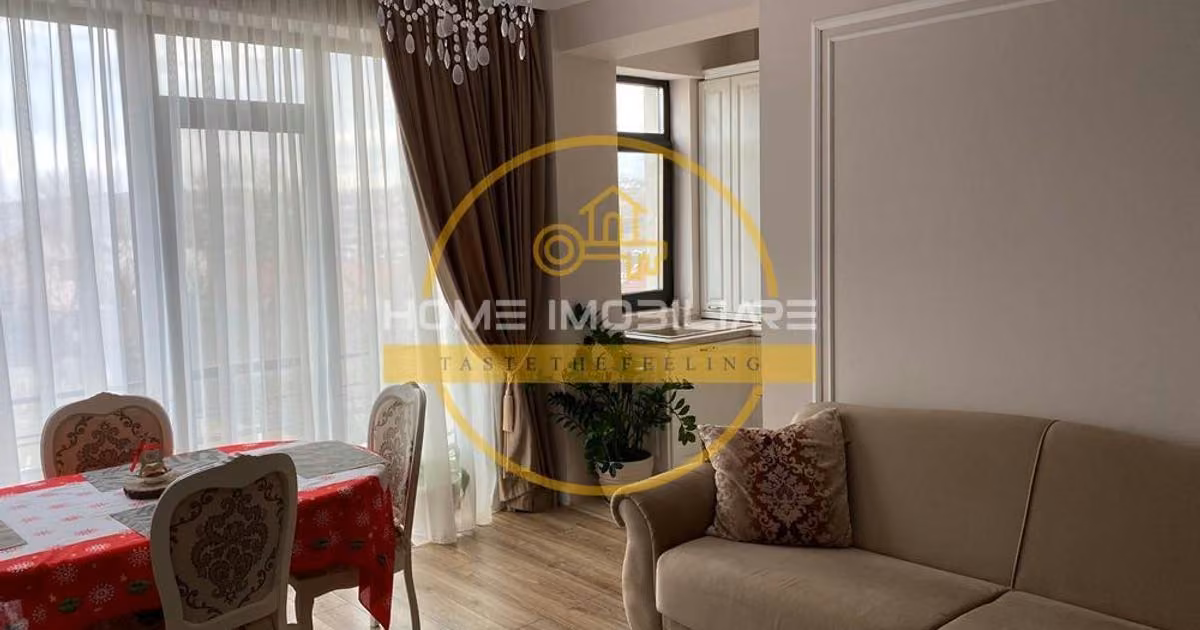 Apartament de vânzare cu 3 camere, mobilat în Valea Lupului
