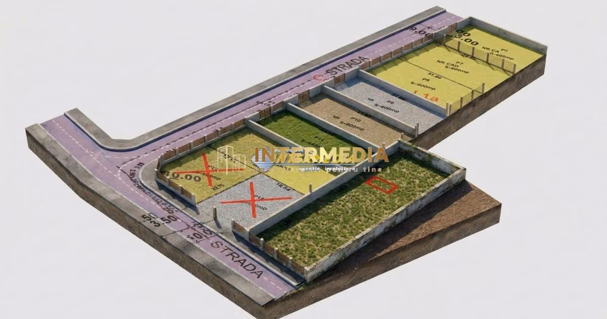 Teren Construcții intravilan de vânzare de 600 mp, în zona Cetate, Alba Iulia