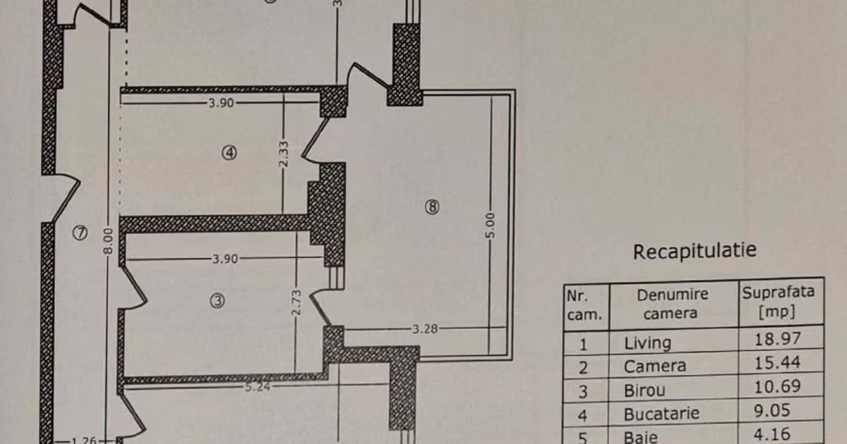 Apartament de vânzare cu 3 camere în zona Domenii, Sector 1