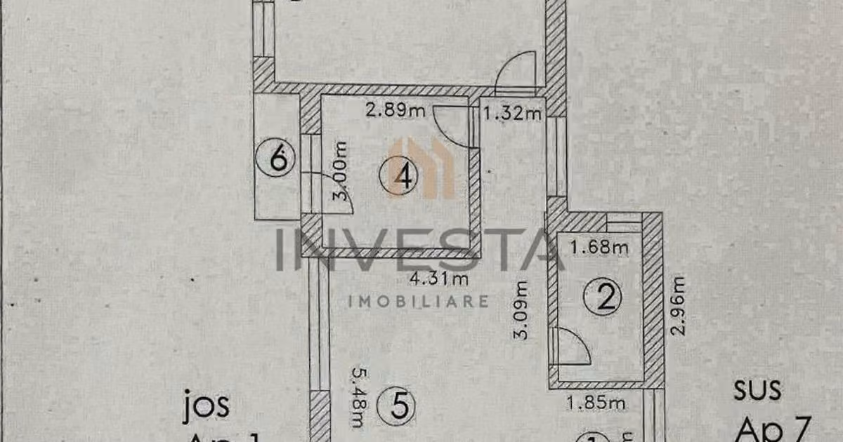 Apartament de vânzare cu 3 camere, mobilat în zona Someșeni, Cluj-Napoca
