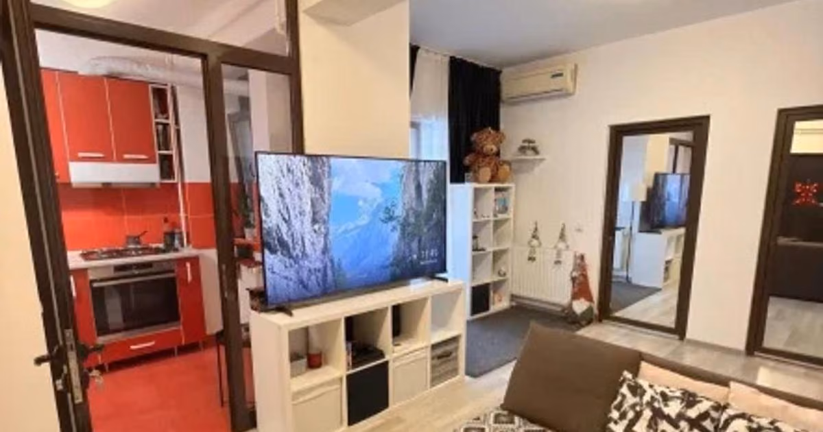 Apartament de vânzare cu 2 camere, mobilat în Dobroești