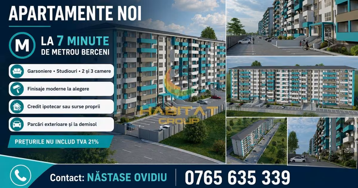 Garsonieră de vânzare în Popești-Leordeni