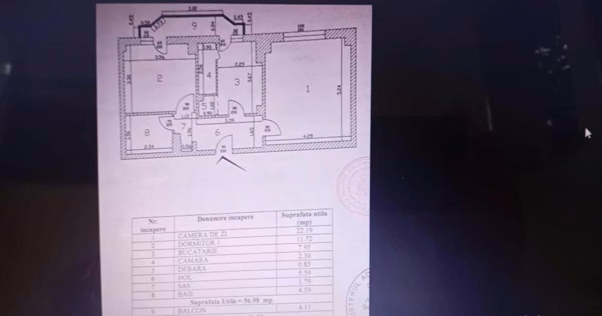 Apartament de vânzare cu 2 camere, mobilat în zona Iancului, Sector 2