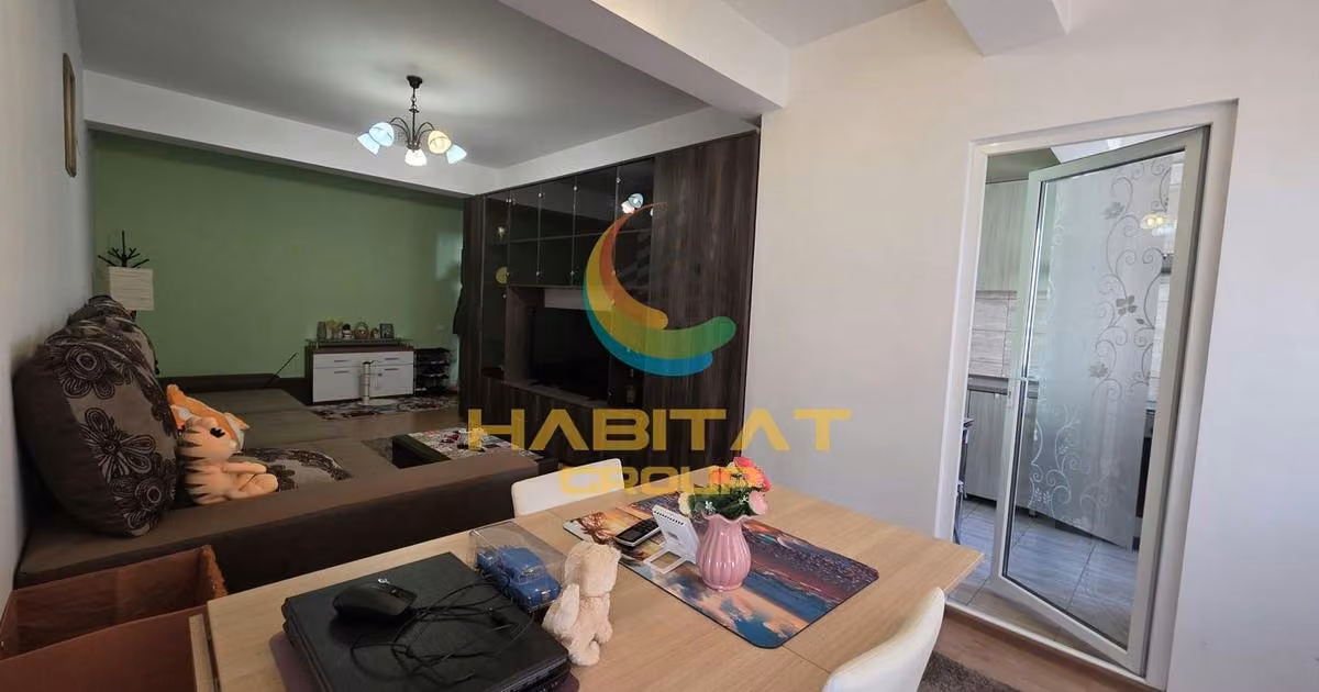 Apartament de vânzare cu 2 camere în Popești-Leordeni
