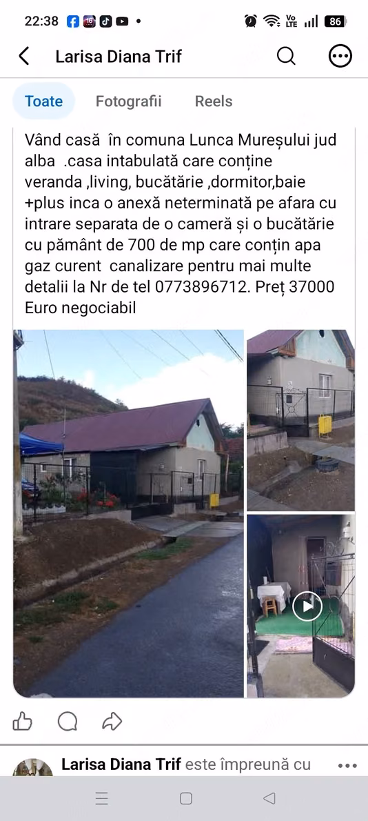 Casă Lunca Muresului