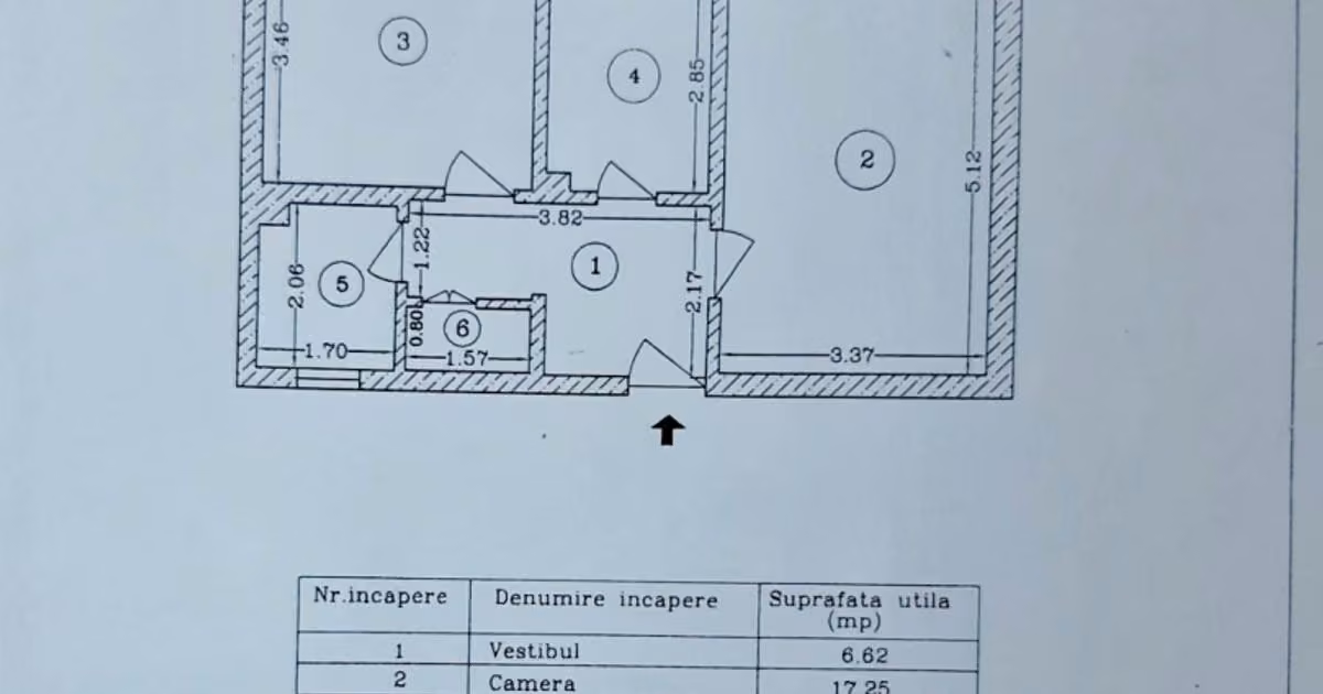 Apartament de vânzare cu 2 camere în zona Tomis Nord, Constanța