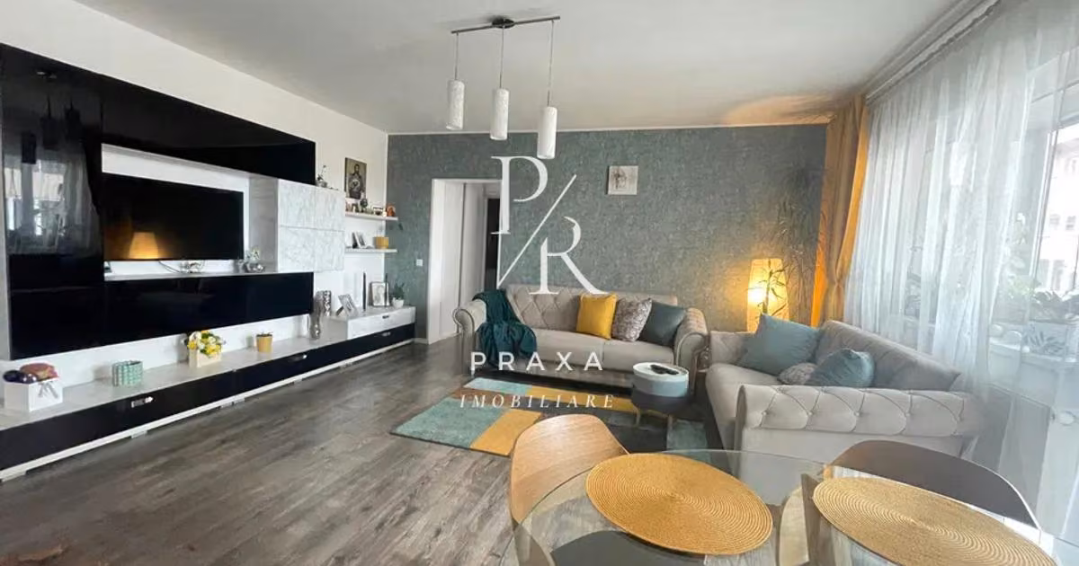 Apartament de vânzare cu 2 camere, mobilat în Florești