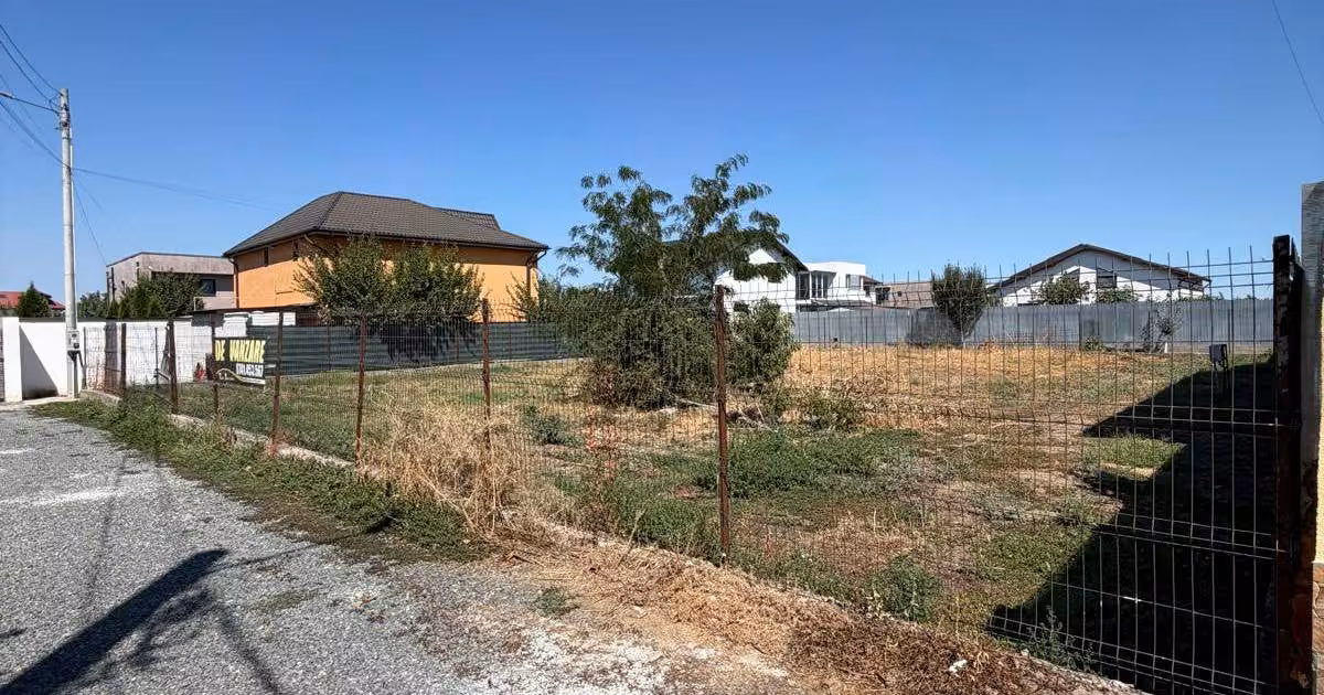 Teren Construcții intravilan de vânzare de 800 mp, în zona Nord, Galați