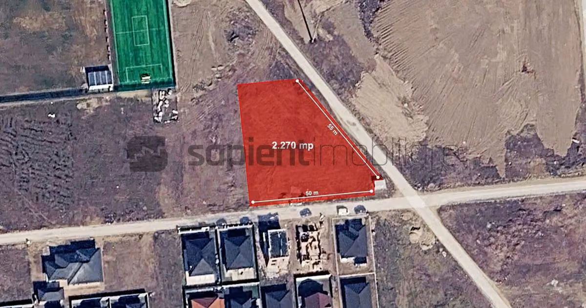 Teren Construcții intravilan de vânzare de 2270 mp, în zona Nufărul, Oradea