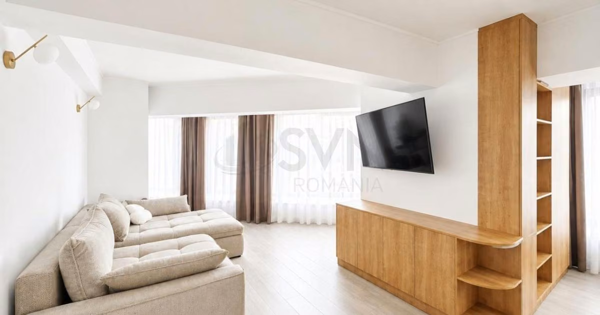 Apartament de vânzare cu 3 camere, mobilat în zona Bucureștii Noi, Sector 1