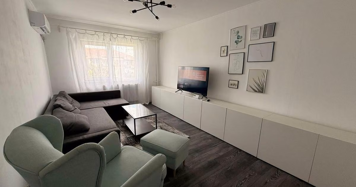 Apartament de vânzare cu 2 camere, mobilat în zona Aradului, Timișoara