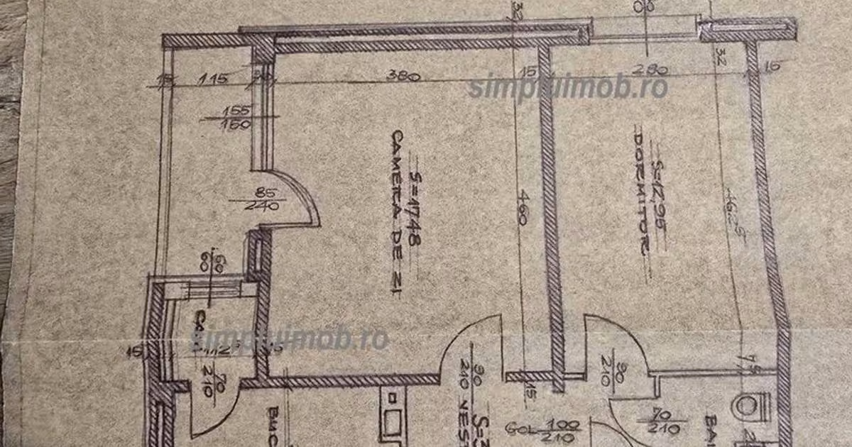 Apartament de vânzare cu 2 camere, mobilat în zona Titan, Sector 3