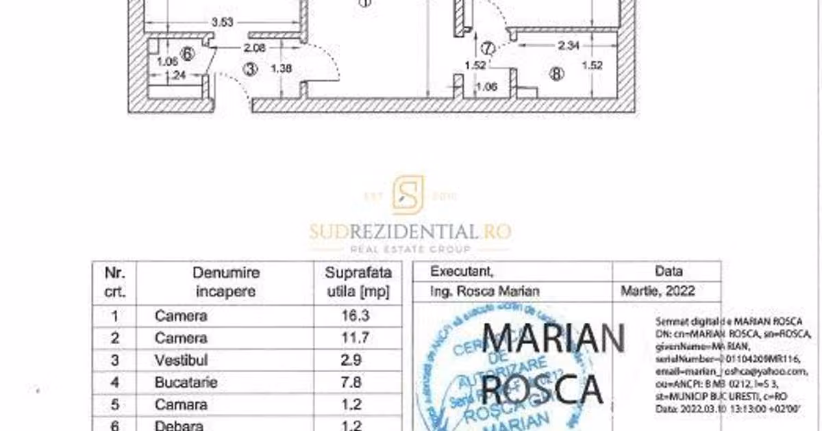 Apartament de vânzare cu 2 camere, mobilat în zona Olteniței, Sector 4