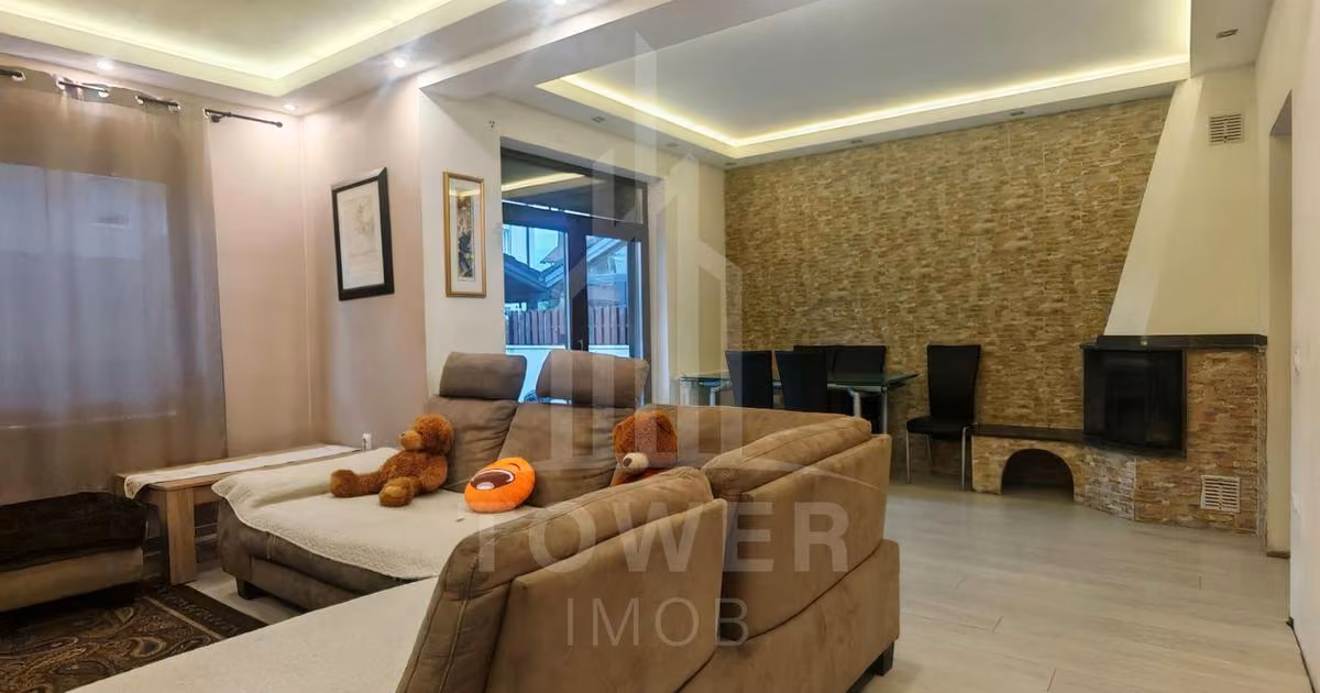 Duplex de vânzare cu 4 camere, mobilat în zona Arhitecților - Calea Cisnădiei, Sibiu