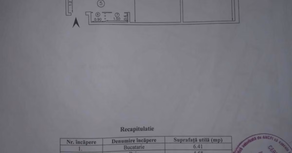 Apartament de vânzare cu 2 camere în zona Podu Roș, Iași