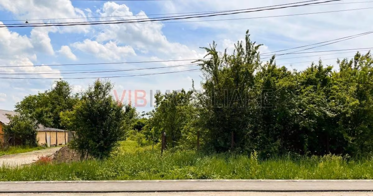 Teren intravilan de vânzare de 2596 mp, în Balotești