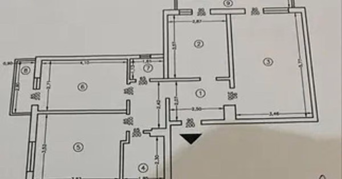 Apartament de vânzare cu 3 camere în zona Frumoasa, Iași