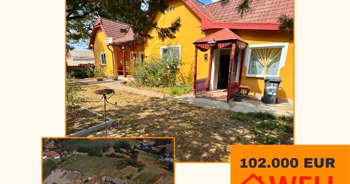 Casă de vânzare cu 3 camere în Leț