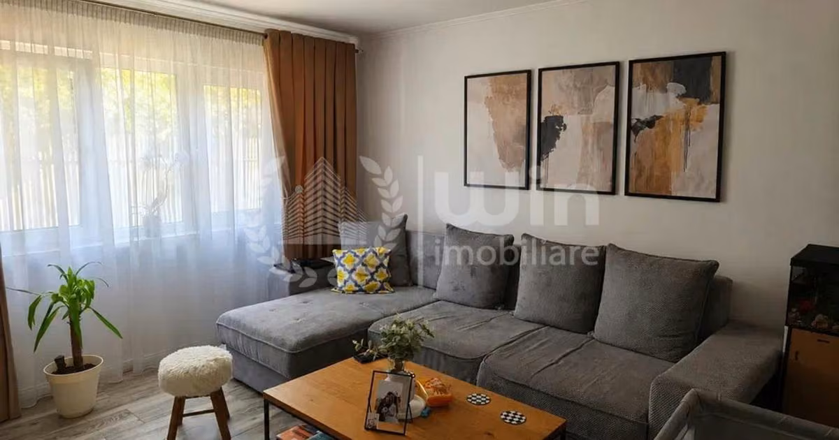 Apartament de vânzare cu 3 camere, mobilat în zona Între Lacuri, Cluj-Napoca