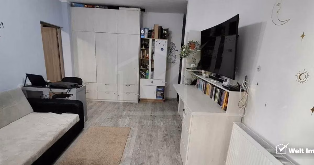 Apartament de vânzare cu 2 camere, mobilat în Florești