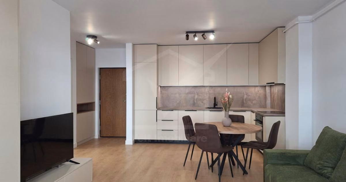 Apartament de vânzare cu 2 camere, mobilat în Florești