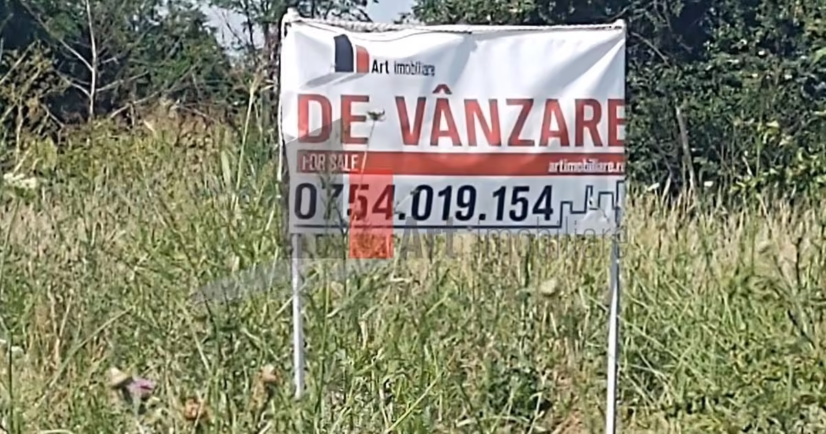 Teren agricol intravilan de vânzare de 727 mp, în Dobreni
