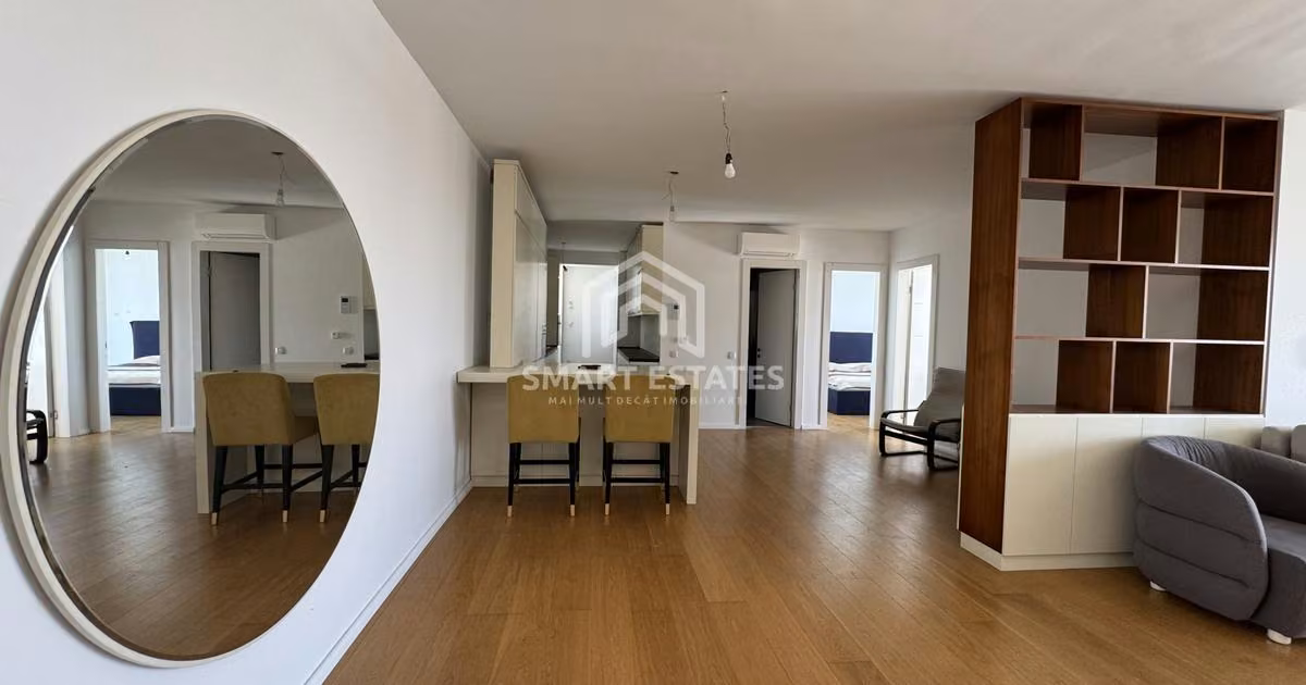 Apartament de vânzare cu 4 camere, mobilat în zona Floreasca, Sector 1