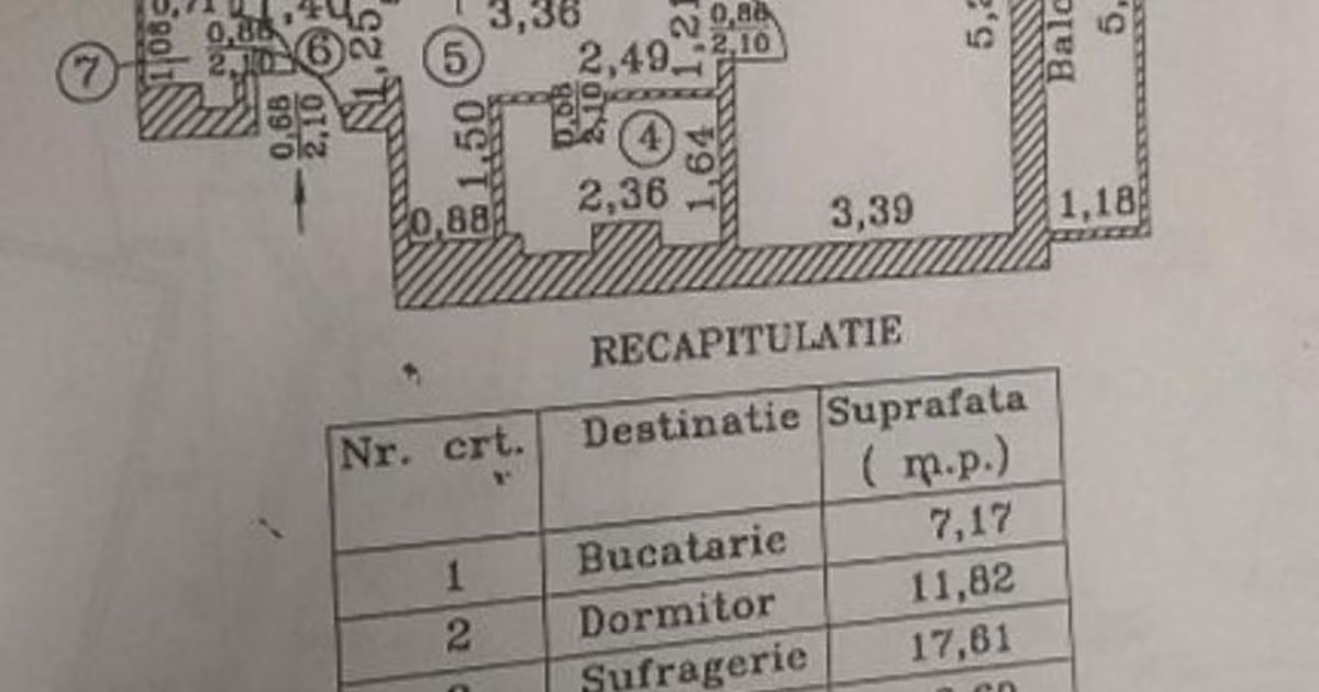 Apartament de vânzare cu 2 camere, mobilat în zona 1 Decembrie 1918, Sector 3