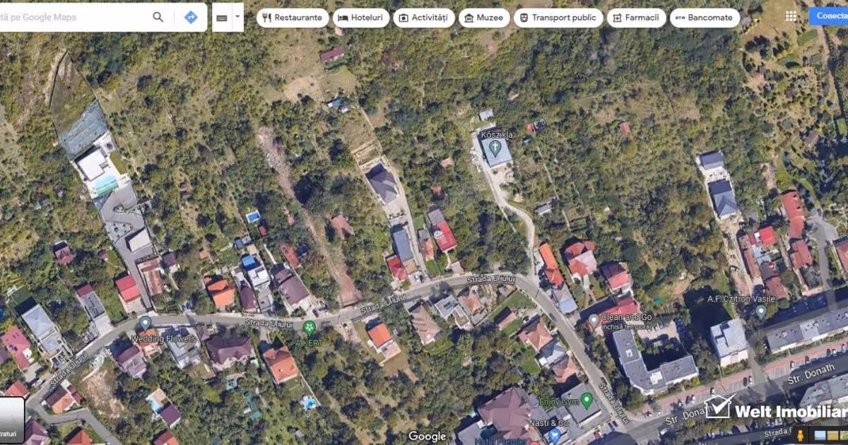 Teren Construcții intravilan de vânzare de 1790 mp, în zona Grigorescu, Cluj-Napoca