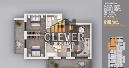 Apartament Titan