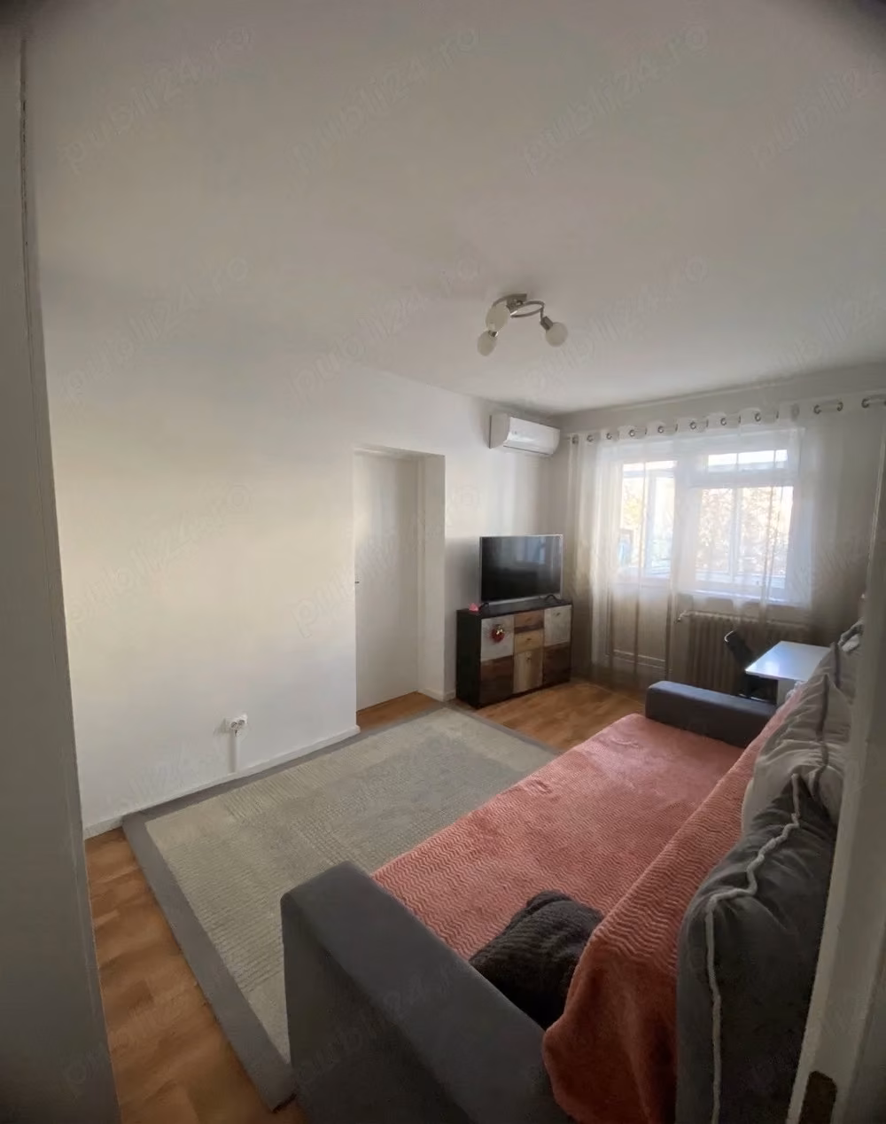 Închiriez apartament cu o cameră in Cantemir Podu ros - modern mobilat, AC