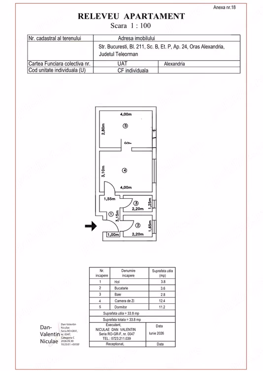Apartament Alexandria