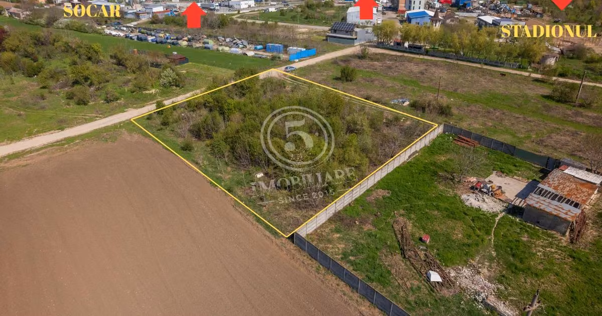 Teren Construcții intravilan de vânzare de 3000 mp, în Jilava