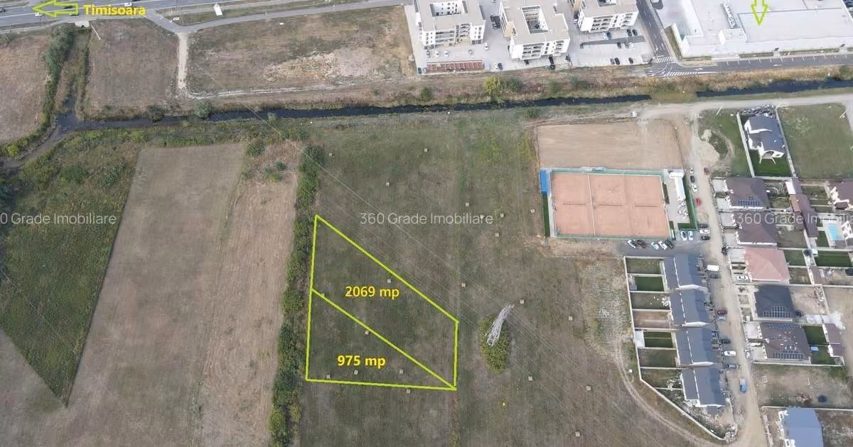Teren Construcții intravilan de vânzare de 3044 mp, în Moșnița Nouă